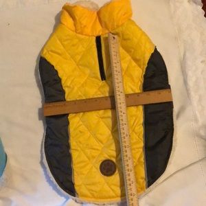 Fetchwear NWOT quilted, Sherpa lined M dog coat + extras